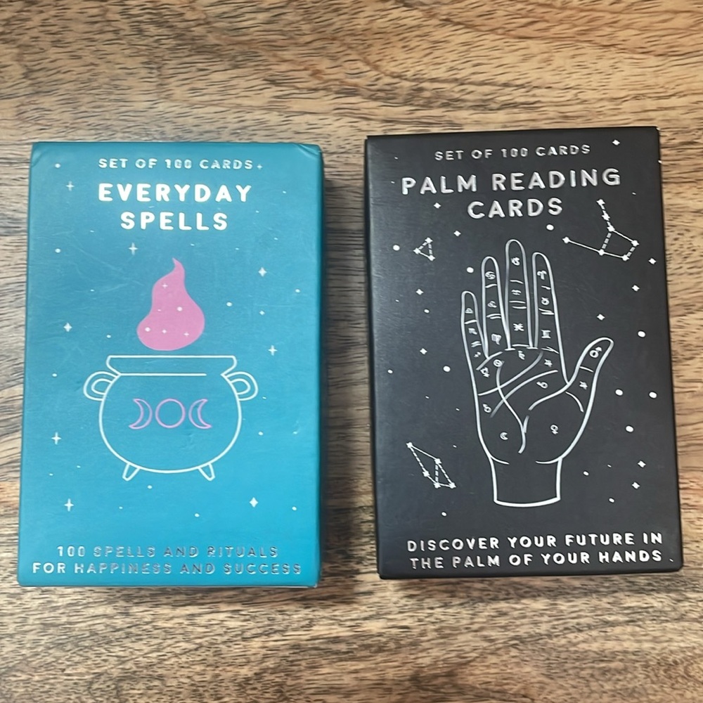 🖤PALM READING & EVERYDAY SPELLS Card Sets